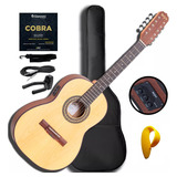 Viola Caipira Clássica Rozini Rv155 Elétrica + Acessórios