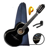 Viola Caipira Giannini Vs-14 Elétrica Com Capa E Suporte
