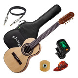 Viola Caipira Rozini Rv151 Elétrica + Kit Capa E Acessórios
