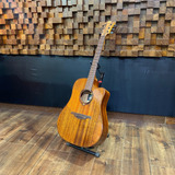 Violão Folk Lag Tramontane T98dce Cordas Aço Elétrico