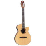 Violão Strinberg Sl200c Ns Nylon Super Flat Elétrico Fosco