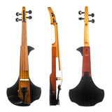 Violino Elétrico Auro Brazolim 4 Cordas Natural Mel