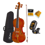 Violino Hofma Eagle Hve-231 Tamanho 3/4 + Afinador Digital