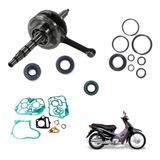 Virabrequim + Juntas + Retentores Biz 100 1999 A 2005