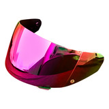 Viseira Capacete Norisk Ff391 Razor Revo Vermelha Espelhada
