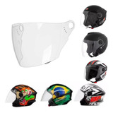Viseira Visor Cristal Capacete New Liberty 3 Zeuz Atomic Pro