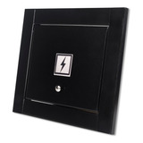 Visor Água Ou Luz Preto Caixa Top Design Moderno Inovador
