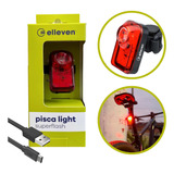 Vista Light Bike Traseiro Superflash Elleven 70 Lúmens Usb C