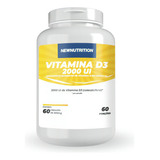 Vitamina D 2000 Ui Newnutrition -60 Cápsulas Pronta ! Sabor Sem Sabor
