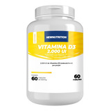 Vitamina D 2000 Ui Newnutrition -60 Cápsulas Pronta Entrega!