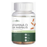 Vitamina D Com Própolis 2.000ui E Tcm 30 Caps - Nutrawell Sabor Sem Sabor