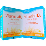 Vitamina D3 2.000 Ui 2 Caixas Com 60 Cáps Gel Cada Althaia