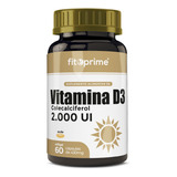 Vitamina D3 2000ui Colecalciferol 60 Cápsulas Fitoprime