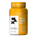 Vitamina D3 Colecalciferol 2000 Ui 60 Caps - Max Titanium