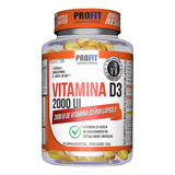 Vitamina D3 Colecalciferol 2000 Ui 60 Caps - Profit Labs