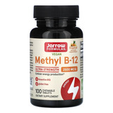 Vitamina Metil B12 2.500mcg C/ 100 Cáps. Importado Jarrow