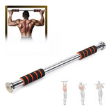 Vittak Barra De Porta Ajustável Flexão Fixa Ajustável Musculação Cor Prateado