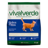 Viva Verde Areia Para Gatos Grãos Finos 4kg 