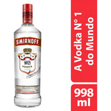 Vodka Destilada Garrafa 998ml Smirnoff