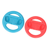 Volante Azul Para Controle De Corrida Ergonômica