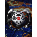 Volante Dual Shock Racing Pc - Maxprint Semi Novo Na Caixa