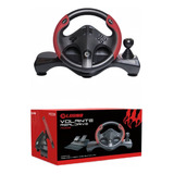 Volante Gamer Pedal Driving Force Para Ps4, Ps3, Switch E Pc