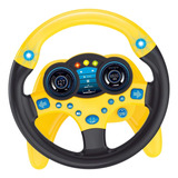 Volante Infantil Brinquedo De Simulação De Direção Para