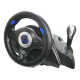 Volante Interact Blue Thunder Racing Wheel Playstation2/ Ps1