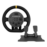 Volante Joystick Pc Gamer Direct Drive Resfriamento C Pedais