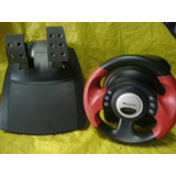 Volante Microsoft Sideewinder C/ Fonte + Pedal - Pouco Uso