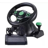Volante Racer Xbox 360 Ps3 Ps2 Pc Pedal Cambio Vibração Game