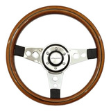 Volante Rosseti Racing Madeira Chevrolet C10 C14 + Cubo
