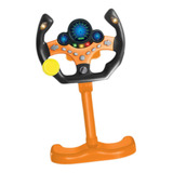 Volante Simulado Para Controle De Direção Infantil Laranja
