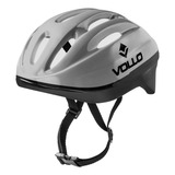 Vollo Vcl410 Capacete Proteção Adulto Bike Patins Skate Unissex Cinza M