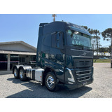 Volvo Fh 540 Cab. Globetrotter 6x4 2023 Verde Pac Ec Traçado