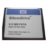 Wd Silicondrive 512mb Pata Ssd-c51 Mi-3500