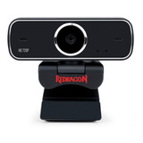 Web Cam Redragon Fobos - Hd 720p - Microfone - Gw600