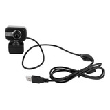 Webcam 12mp Hd Com Visão Noturna Ângulo Amplo Microfone