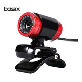 Webcam Basix C/ Microfone - Imagem Hd 640x480 / 12 Mpixels