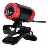 Webcam Basix C/ Microfone - Imagem Hd 640x480 /12 Mpixels