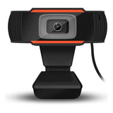 Webcam Bpc V5, Hd 720p, Microfone, Preto E Laranja