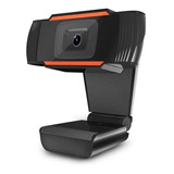 Webcam Brazilpc V5 1.5 720p Com Microfone Preto/laranja Box