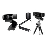 Webcam Full Hd C922 Pro Stream Logitech Foco Automático H264