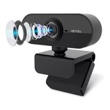 Webcam Full Hd Com Microfone Digital Embutido Plug And Play