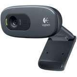 Webcam Logitech C270 Hd 1280x720p 30 Fps C/ Microfone !