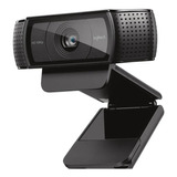 Webcam Logitech C920 Pro Full Hd Com Cortina De Privacidade