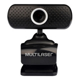 Webcam Multilaser Com Microfone Para Pc Live Stream 480p Usb