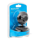 Webcam Multilaser Plug E Play 16mp Nightvision Microfone Usb