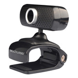 Webcam Pc Notebook Gamer 480p Live Stream Multilaser Wc051