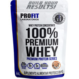 Whey Protein 100% Concentrado Premium 840g Profit Sabor Cookies